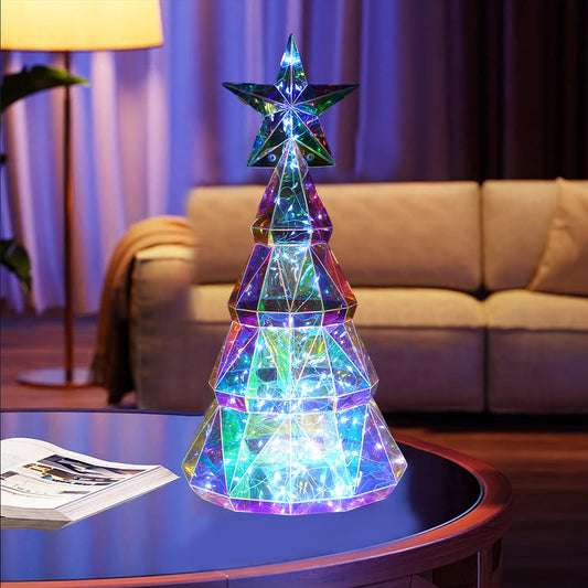 USB Rainbow Christmas Tree Light