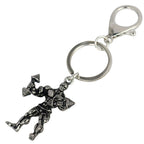 Athletic Muscular Man Metal Keychain