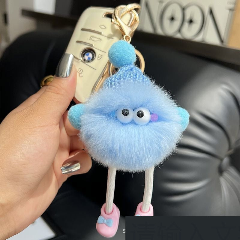 Long Feet Cute Plush Keychain