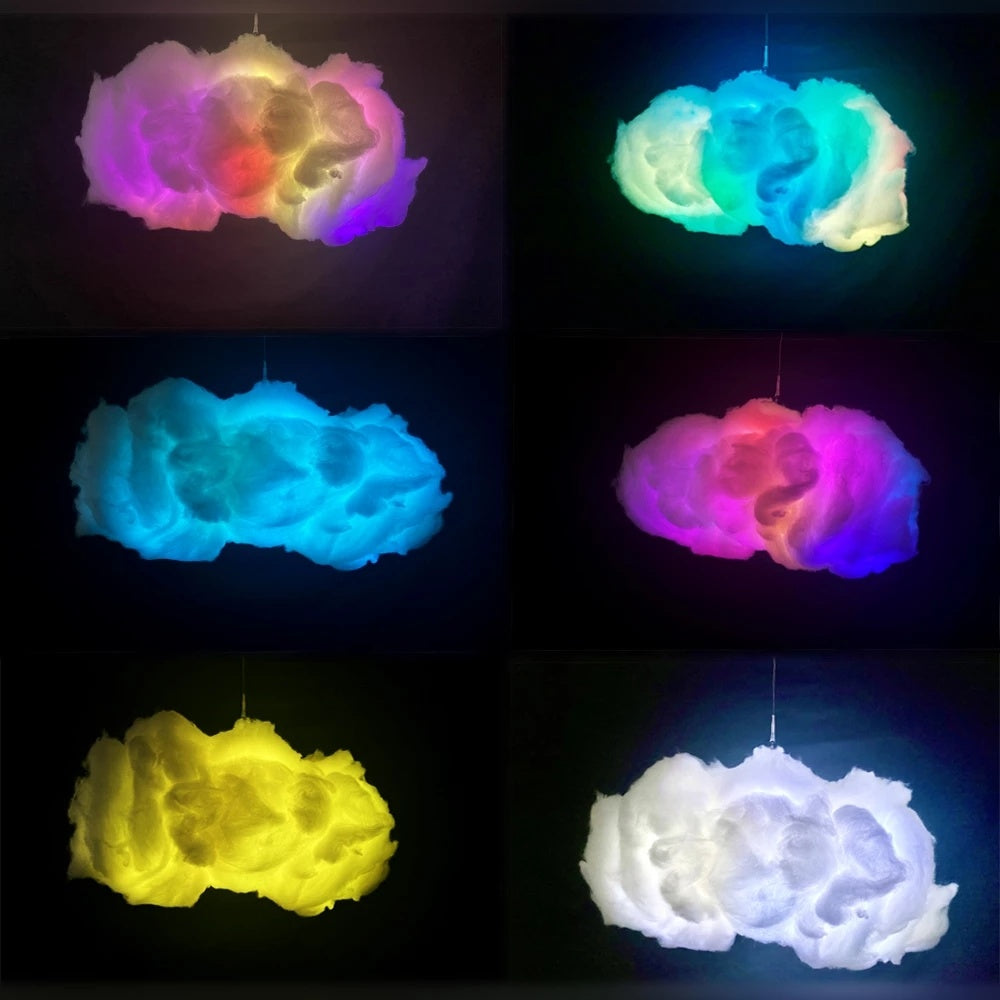 Hanging Cloud Light – 3D RGBIC Music Sync