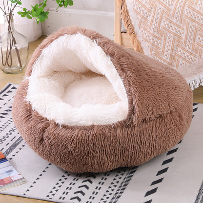 Cozy Fluffy Pet Bed