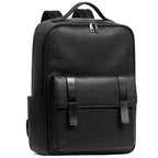 Executive Genuine Leather Laptop Backpack