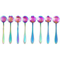 Floral Pattern Tea & Coffee Spoon Set
