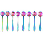 Floral Pattern Tea & Coffee Spoon Set