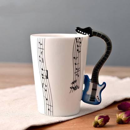 Musical Handle Coffee Cup