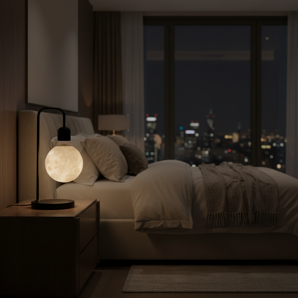 Floating Lunar Glow Lamp