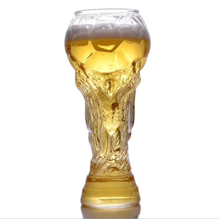 Football Champion Beer Glass