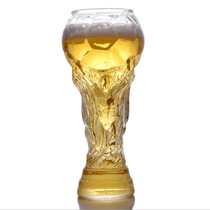 Football Champion Beer Glass