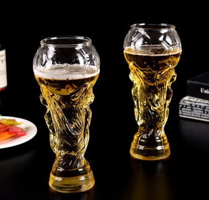 Football Champion Beer Glass