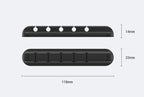 Silicone Cable Organizer 2-Pack
