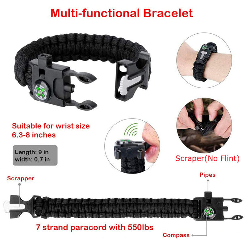 Outdoor Emergency Survival Set Box