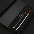 22cm Katana-Style Metal Ornament Keychain