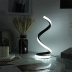 USB-Powered Minimalist Spiral Lamp