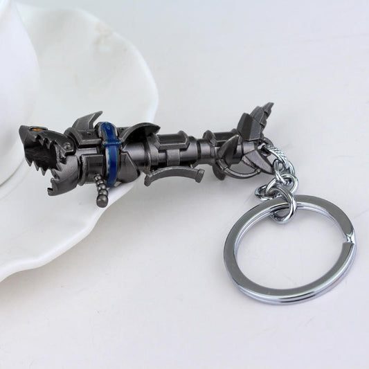 Fishbones Jinx Weapon Keychain