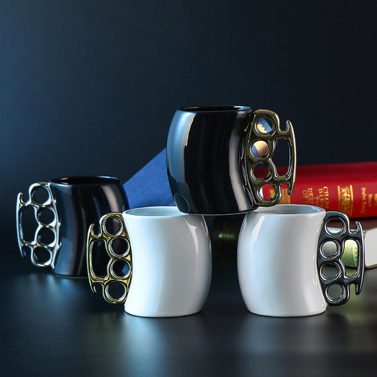 Brass Knuckles Mug