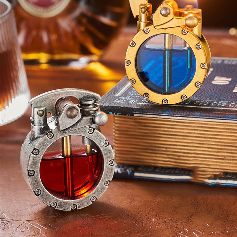 Antique Steampunk Kerosene Lighter