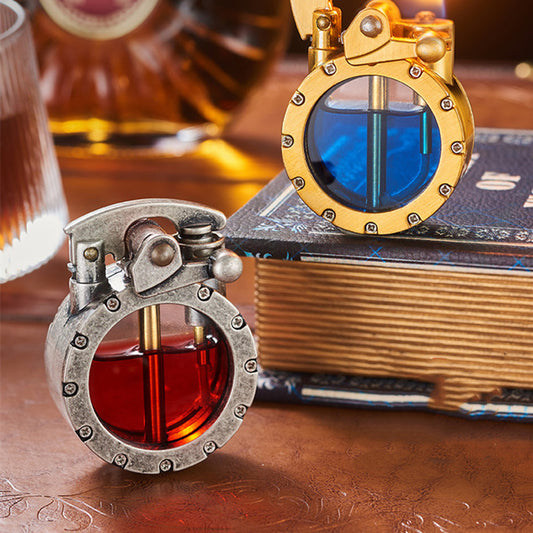 Antique Steampunk Kerosene Lighter
