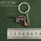 Metal Guns Keychains