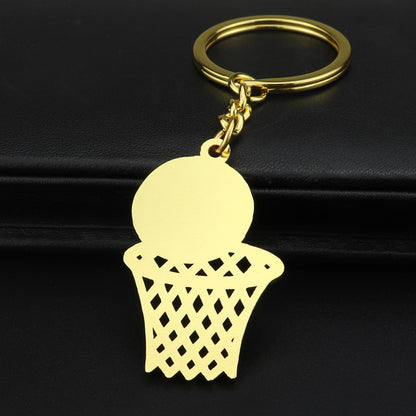 3D Basketball Keychain