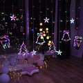 Holiday Curtain String Lights