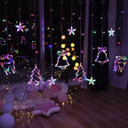 Holiday Curtain String Lights