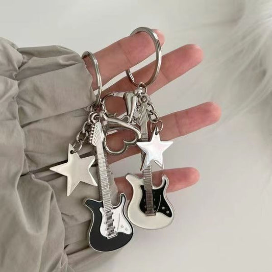 Electric Guitar Keychain