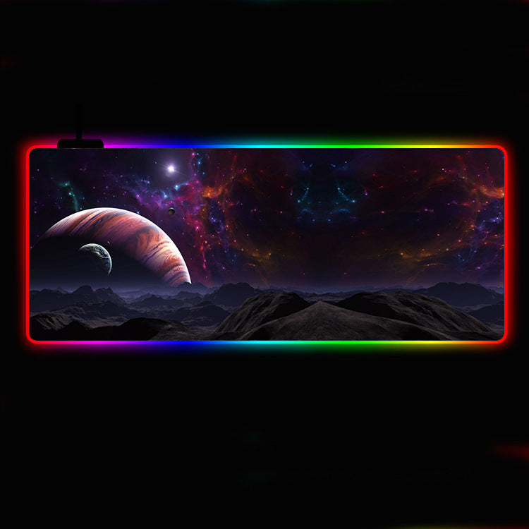 Custom Artwork RGB Desk Mat