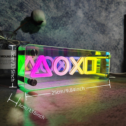 Acrylic Neon Mirror Sign