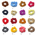 50-piece Pack of Velvet Hair Bands