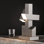 Modern Sculptural Bauhaus LED Lamp