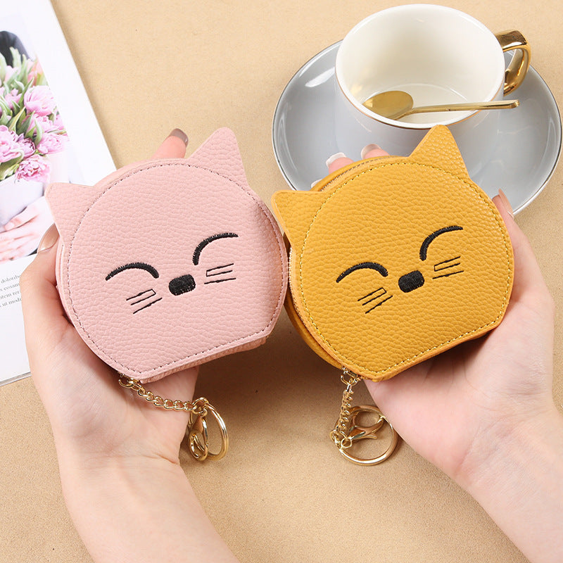 Cartoon Cat Mini Purse