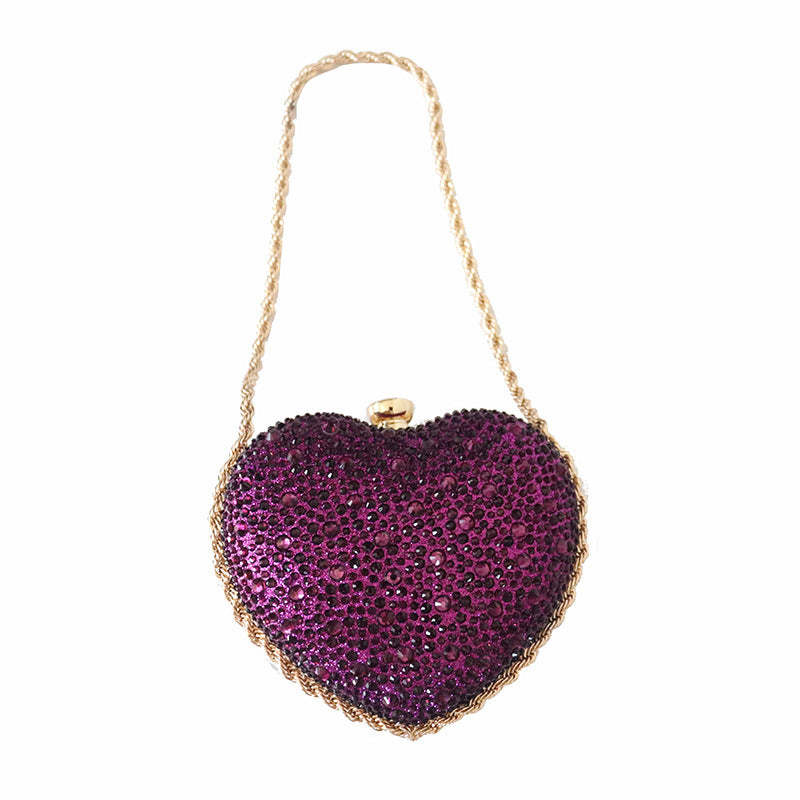 Hard Shell Heart-Shaped Bag
