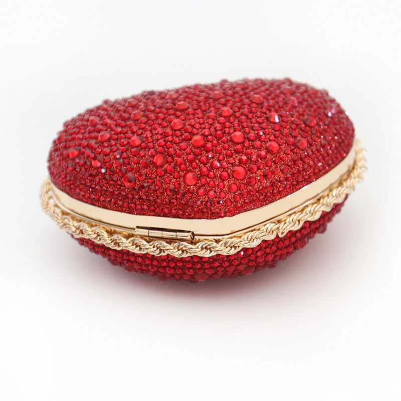 Hard Shell Heart-Shaped Bag