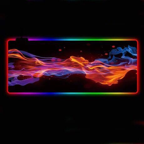 Custom Artwork RGB Desk Mat