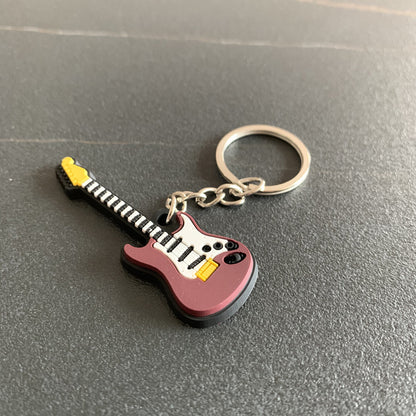 Musical Instruments Silicone Keychains