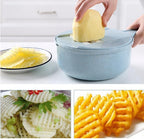 All-in-One Slicer, Grater & Drain Bowl Kitchen Set