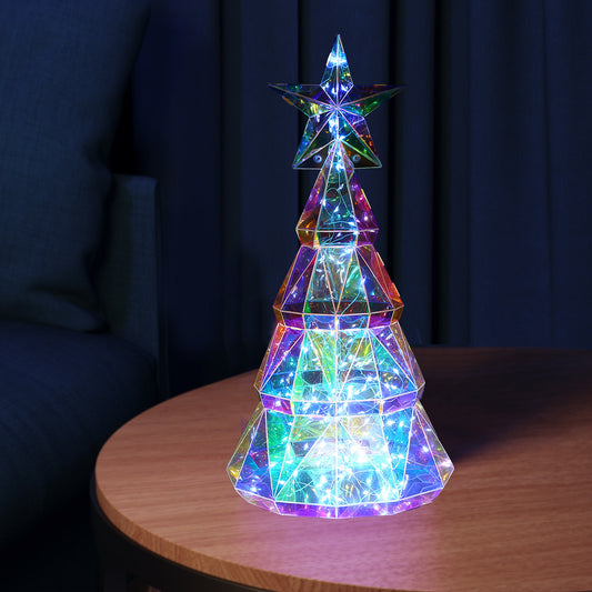 USB Rainbow Christmas Tree Light