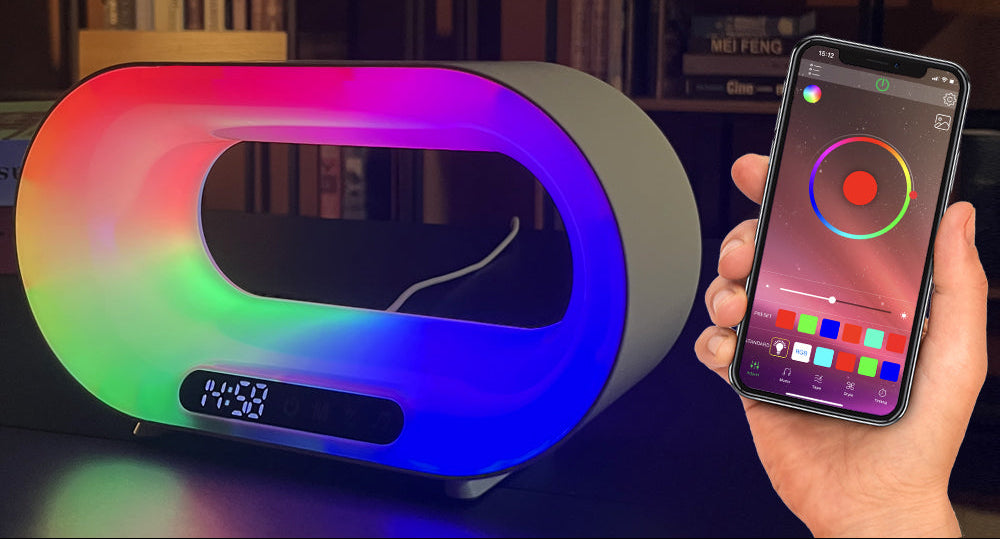 Smart Mood Light Clock Charger