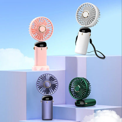 Compact Folding Electric Fan