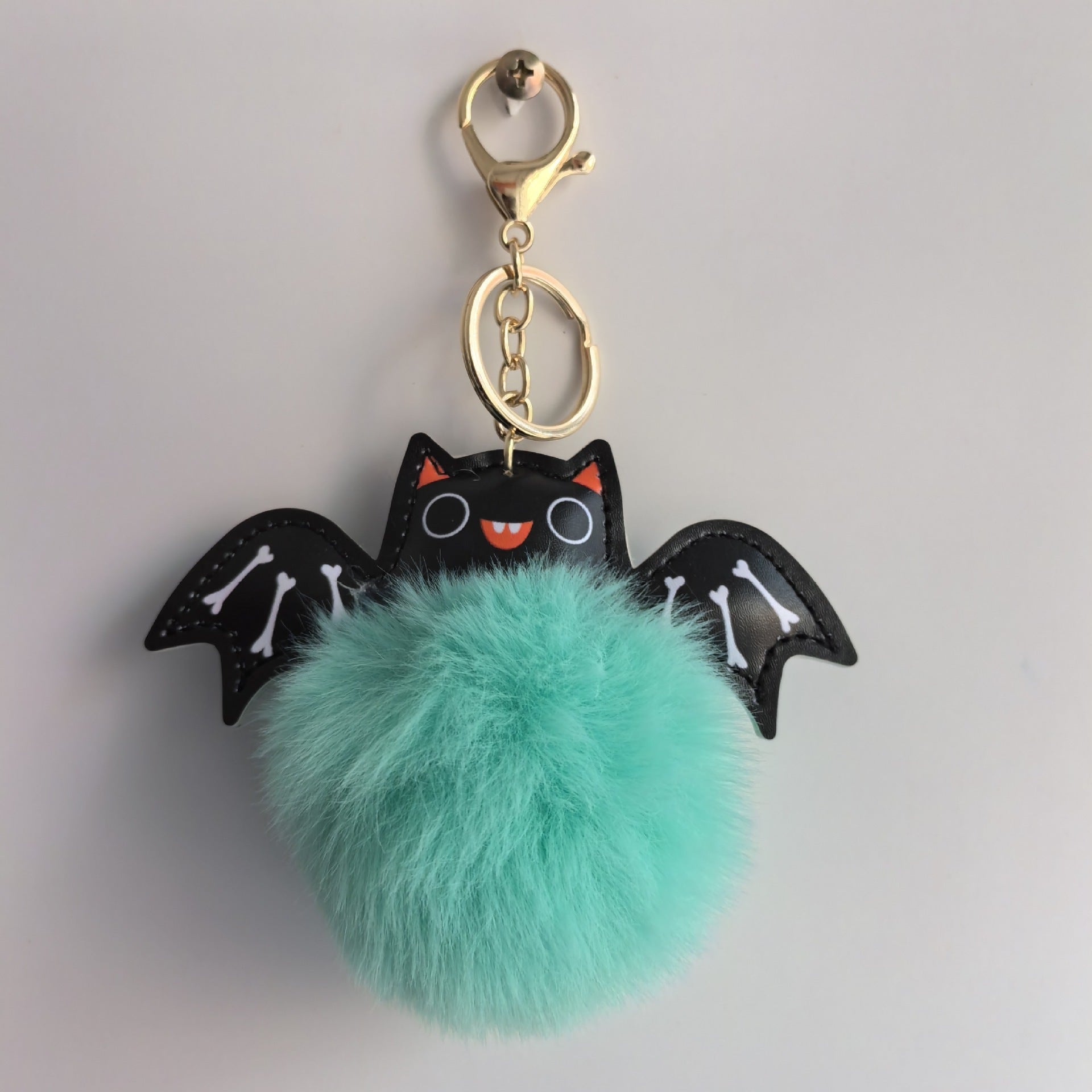 Fluffy Bat Keychain