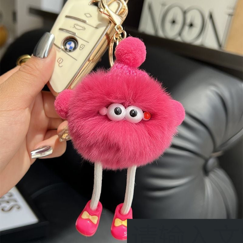 Long Feet Cute Plush Keychain
