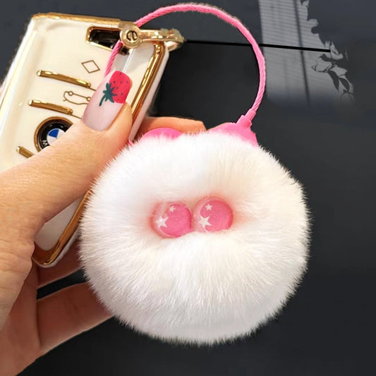 Hair Bulb Keychain