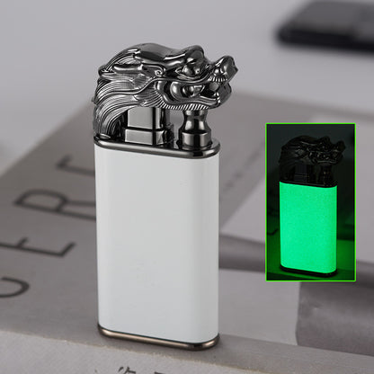 Metal Butane Lighter – Dual Flame Design