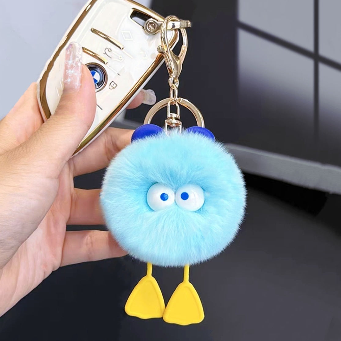 Fur With Duck Legs Keychain