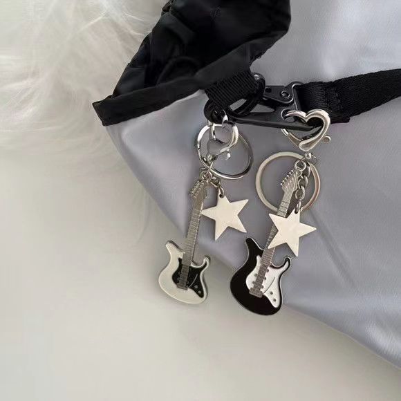 Electric Guitar Keychain