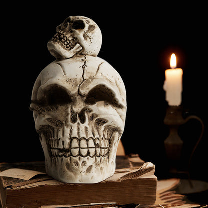Gothic Resin Skull Aroma Burner