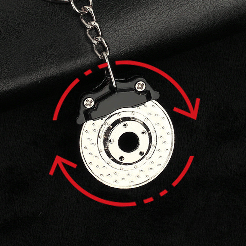 Rotating Brake Disc Keychain