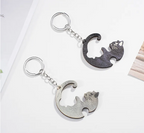 Animal Keychains Matching Couple Set