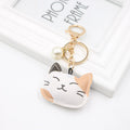 Cotton-Filled Kitten Keychain