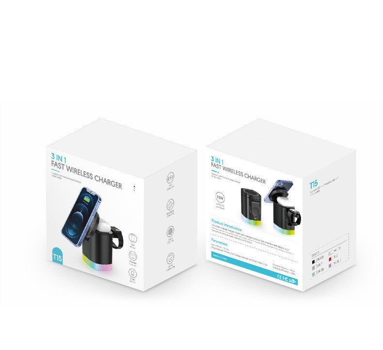 RGB 3-in-1 Magnetic Charging Station
